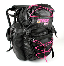Oltech chair backpack 1640 black/pink 40 L