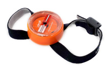 Str8 First wrist compass, orange
