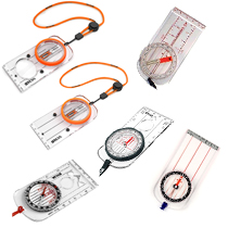 Compasses with plate