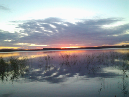 Solnedg�ng Gl�pen 2013