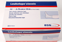 Leukotape Classic 10 m, sporttejp (12-pack)
