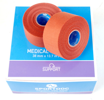 Sportdoc Pro Rigid tape 10 m/r (brun)  8-pack