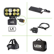 LedX Cobra 6500 X-pand Kit, 106Wh Battery LX
