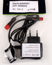 LedX backup battery incl. charger