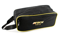 Oltech skobag SB08, svart/gul med logga