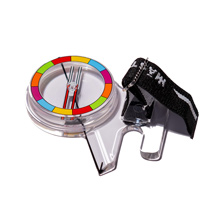 Mästarn thumb compass standard rainbow, left