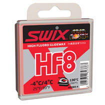Swix HF8 röd glidvalla 40 gram +1- -4 grader