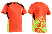 Salming Tee kort ärm gul/orange
