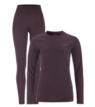 Craft Thermal Baselayer Set W, Dark Plum