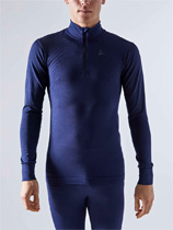 Craft Fuseknit Comfort Zip, long sleeve men