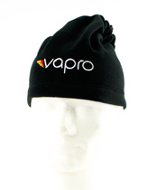 Vapro mössa/scarf i fleece, svart